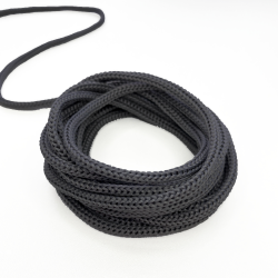 Шнур для одежды d-4.5мм, цвет Серый (на отрез)  в Ступино