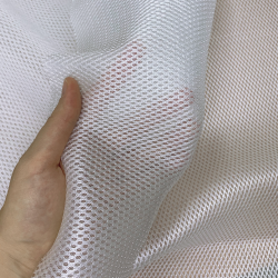 Сетка 3D трехслойная Air mesh 160 гр/м2, цвет Белый (на отрез)  в Ступино