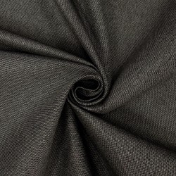 Ткань Рогожка (мебельная), цвет Тёмно-Серый (на отрез)  в Ступино
