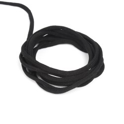 Шнур для одежды 4,5 мм, цвет Чёрный (на отрез)  в Ступино