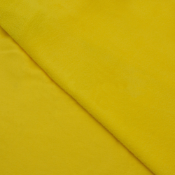 Флис Односторонний 180 гр/м2, Желтый (на отрез)  в Ступино