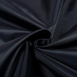 Ткань подкладочная Таффета 190Т, цвет Темно-Синий (на отрез)  в Ступино
