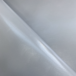 Тентовый материал ПВХ 450 гр/м2, Серый (Ширина 160см), на отрез  в Ступино, 450 г/м2, 869 руб