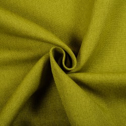 Ткань Рогожка (мебельная), цвет Зелёный (на отрез)  в Ступино