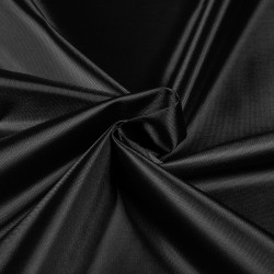 *Ткань Оксфорд 210D PU, цвет Черный (на отрез)  в Ступино