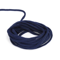 Шнур для одежды d-4.5мм, цвет Синий (на отрез)  в Ступино