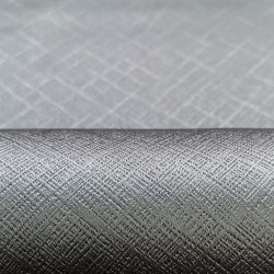 Ткань Блэкаут для штор светозатемняющая 100% &quot;Орнамент Серый&quot; (на отрез)  в Ступино